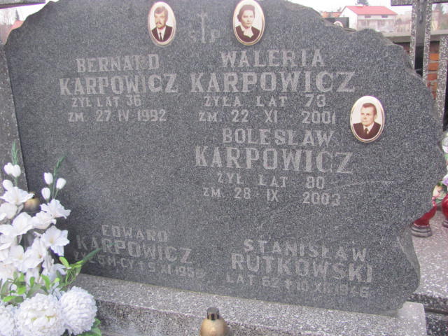 Waleria Karpowicz 1928 Warka - Grobonet - Wyszukiwarka osób pochowanych