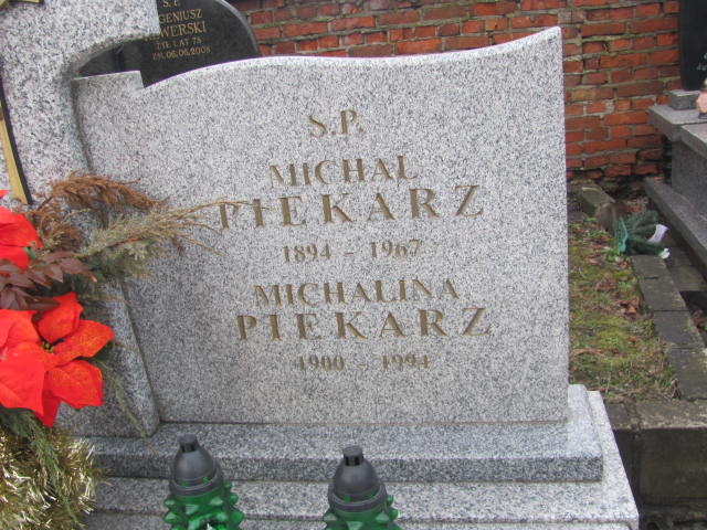 Michał Piekarz 1894 Warka - Grobonet - Wyszukiwarka osób pochowanych