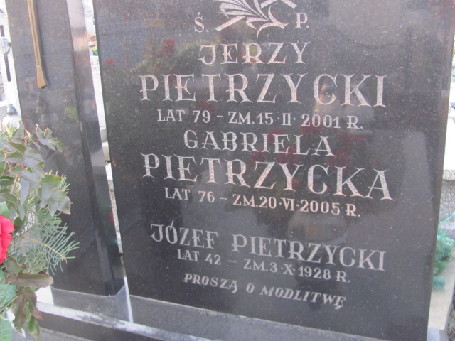 Józef Pietrzycki Warka - Grobonet - Wyszukiwarka osób pochowanych