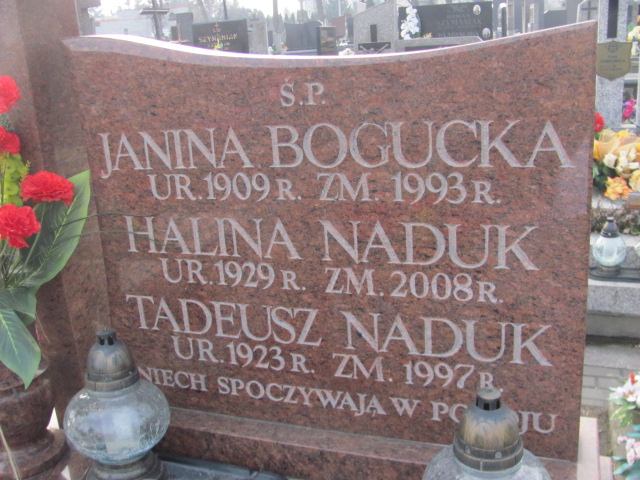 Tadeusz Hieronim Naduk 1923 Warka - Grobonet - Wyszukiwarka osób pochowanych