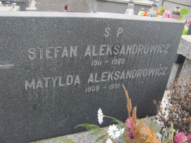 Matylda Aleksandrowicz 1909 Warka - Grobonet - Wyszukiwarka osób pochowanych