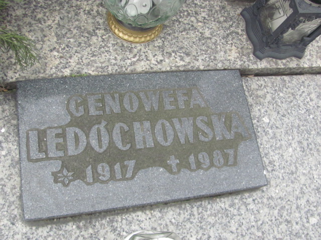 Genowefa Ledóchowska 1917 Warka - Grobonet - Wyszukiwarka osób pochowanych