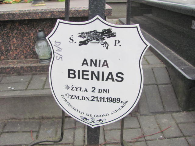 Anna Bienias 1989 Warka parafialny - Grobonet - Wyszukiwarka osób pochowanych