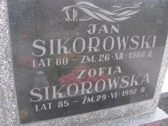 Jan Sikorowski 1908 Warka - Grobonet - Wyszukiwarka osób pochowanych