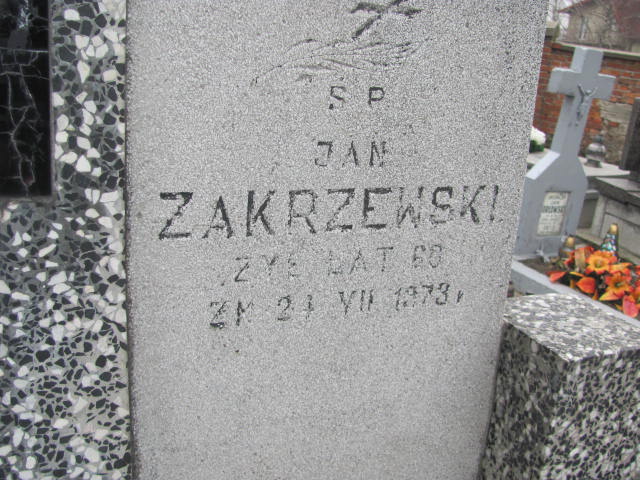 Jan Zakrzewski 1913 Warka - Grobonet - Wyszukiwarka osób pochowanych