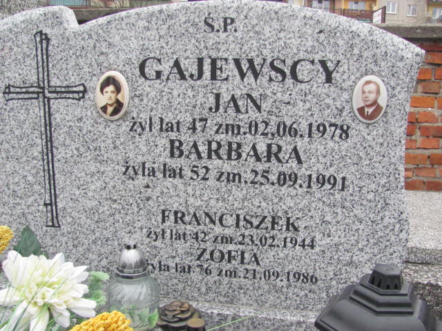 Franciszek Gajewski 1901 Warka - Grobonet - Wyszukiwarka osób pochowanych