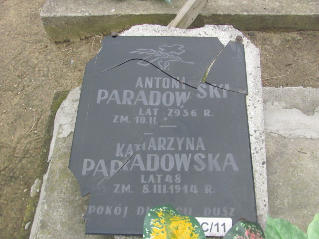 Natalia Paradowska 1935 Warka - Grobonet - Wyszukiwarka osób pochowanych