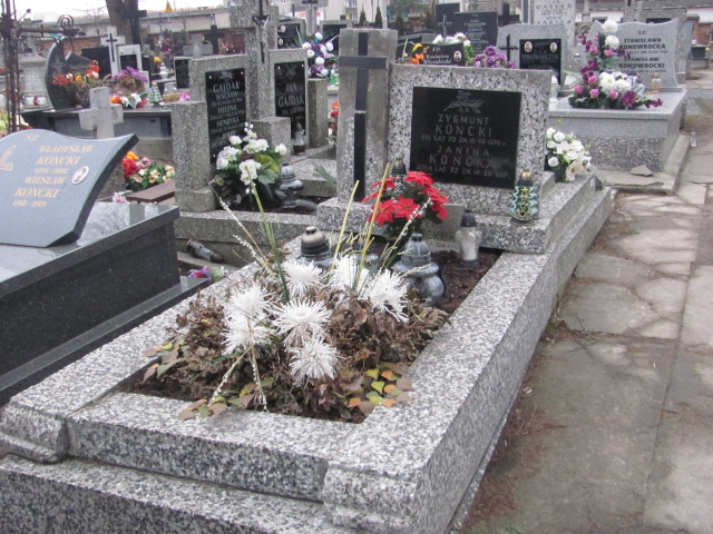 Grób Janina Koncka