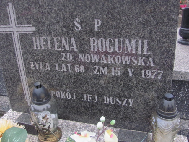 Helena Bogumił 1909 Warka - Grobonet - Wyszukiwarka osób pochowanych