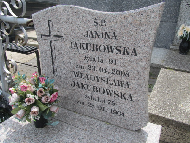 Władysława Jakubowska Warka - Grobonet - Wyszukiwarka osób pochowanych