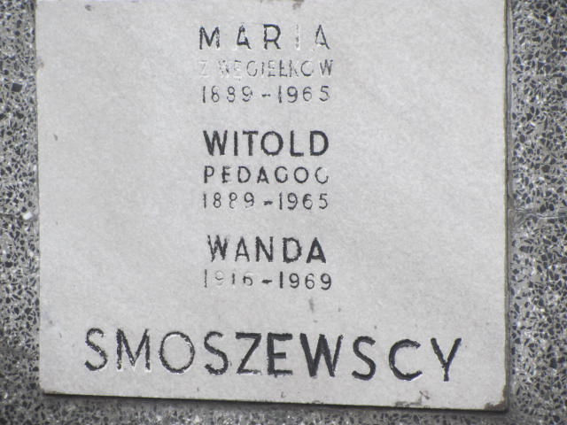 Wanda Smoszewska 1916 Warka - Grobonet - Wyszukiwarka osób pochowanych