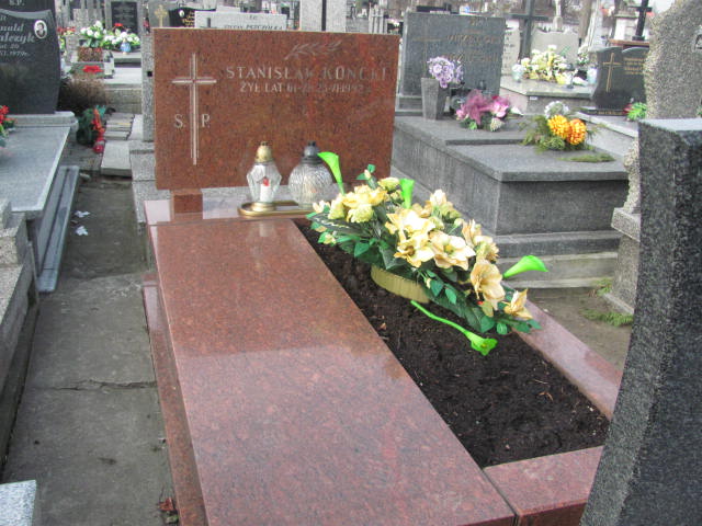 Grób Stanisław Koncki