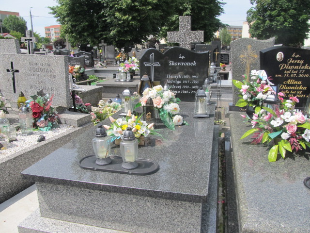 Grób Henryk Skowronek