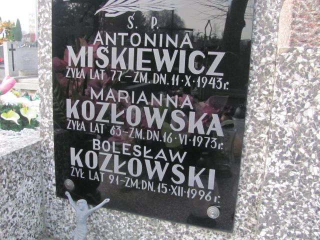 Zofia Kamińska 1932 Warka parafialny - Grobonet - Wyszukiwarka osób pochowanych