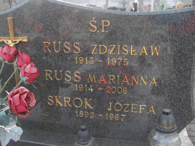 Zdzisław Kazimierz Russ 1913 Warka - Grobonet - Wyszukiwarka osób pochowanych