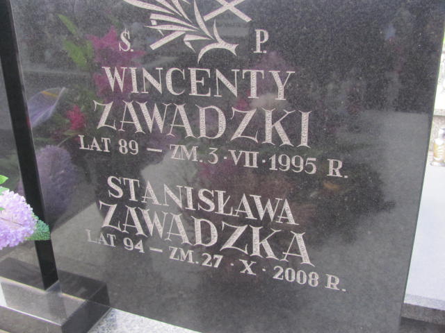 Wincenty Zawadzki Warka - Grobonet - Wyszukiwarka osób pochowanych