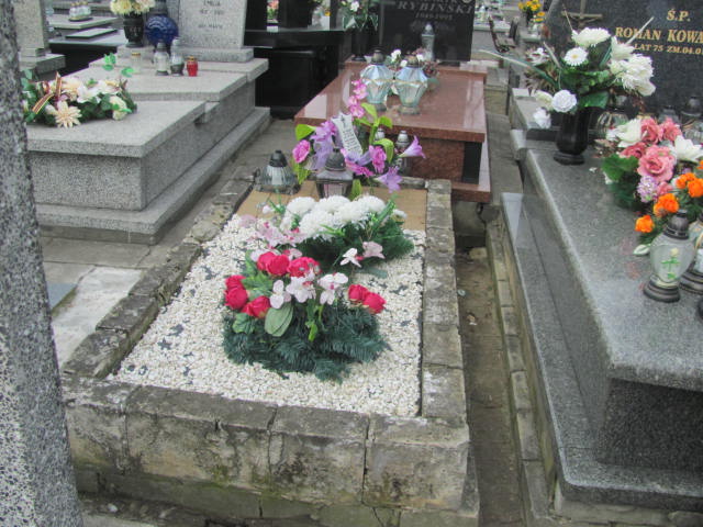 Grób Henryka Rybińska
