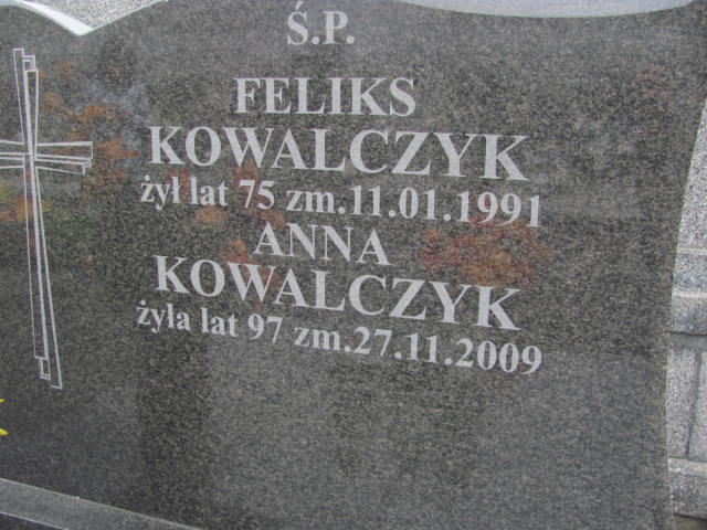 Feliks Kowalczyk 1915 Warka parafialny - Grobonet - Wyszukiwarka osób pochowanych