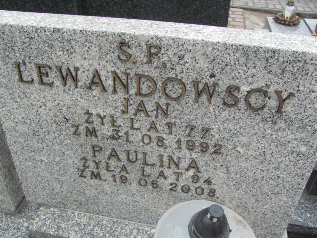 Jan Lewandowski 1914 Warka - Grobonet - Wyszukiwarka osób pochowanych