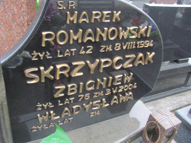 Marek Romanowski 1952 Warka - Grobonet - Wyszukiwarka osób pochowanych