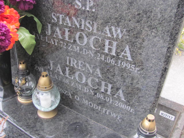 Irena Jałocha 1931 Warka - Grobonet - Wyszukiwarka osób pochowanych