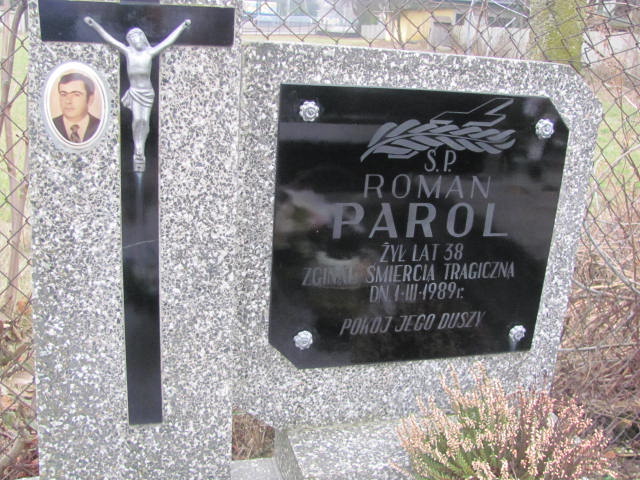Roman Parol 1950 Warka - Grobonet - Wyszukiwarka osób pochowanych