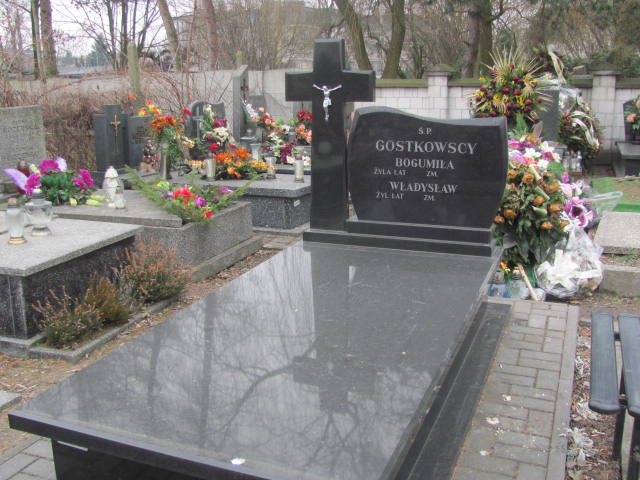 Grób Władysław Gostkowski