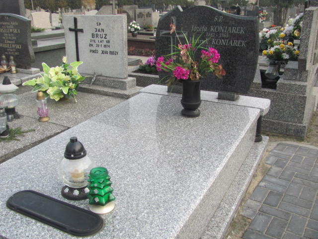 Grób Adam Koniarek